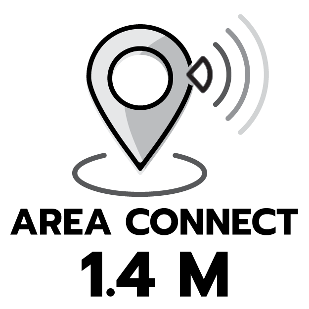 ระยะการเชื่อมต่อ 1.4 เมตร