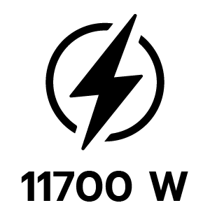 กำลังไฟ 11700 วัตต์