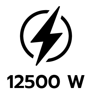 กำลังไฟ 12500 วัตต์