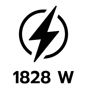 กำลังไฟ 1828 วัตต์