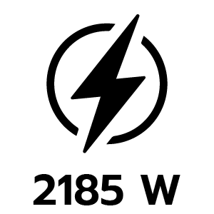 กำลังไฟ 2185 วัตต์