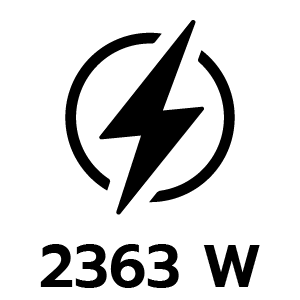 กำลังไฟ 2363 วัตต์