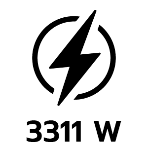 กำลังไฟ 3311 วัตต์