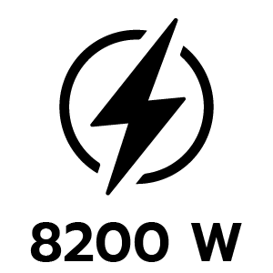 กำลังไฟ 8200 วัตต์