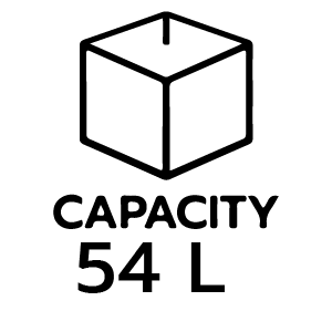 ความจุ 54 ลิตร