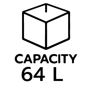 ความจุ 64 ลิตร