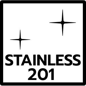 เกรดวัสดุ/ประเภท สเตนเลส 201