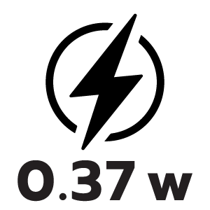 กำลังไฟ 0.37 วัตต์