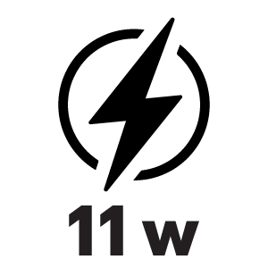 กำลังไฟ 11 วัตต์