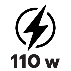 กำลังไฟ 110 วัตต์