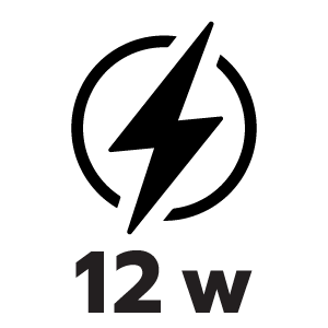 กำลังไฟ 12 วัตต์