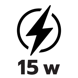 กำลังไฟ 15 วัตต์