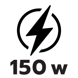 กำลังไฟ 150 วัตต์