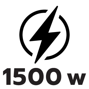 กำลังไฟ 1500 วัตต์