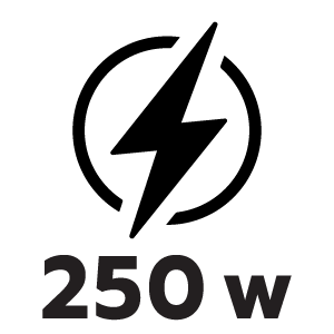 กำลังไฟ 250 วัตต์