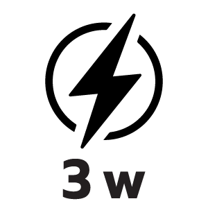 กำลังไฟ 3 วัตต์