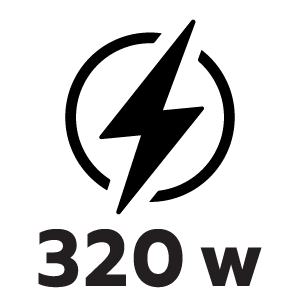 กำลังไฟ 320 วัตต์