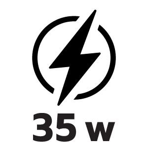 กำลังไฟ 35 วัตต์