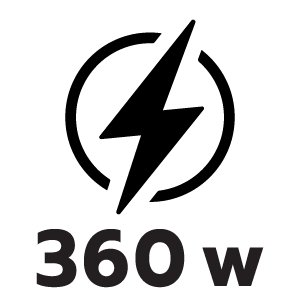 กำลังไฟ 360 วัตต์