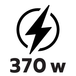 กำลังไฟ 370 วัตต์