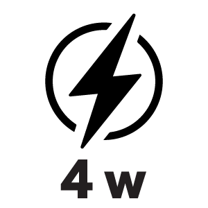 กำลังไฟ 4 วัตต์