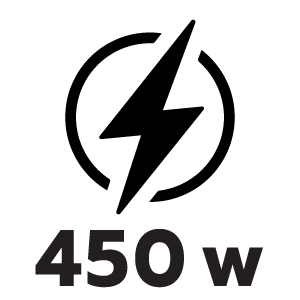 กำลังไฟ 450 วัตต์