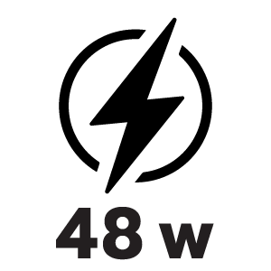 กำลังไฟ 4.8 วัตต์