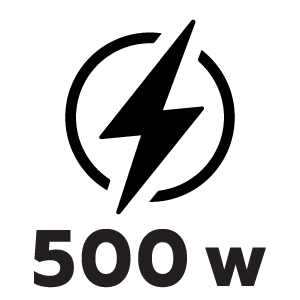 กำลังไฟ 500 วัตต์