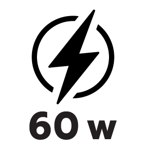 กำลังไฟ 60 วัตต์