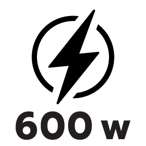 กำลังไฟ 600 วัตต์
