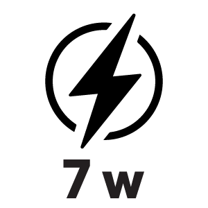 กำลังไฟ 7 วัตต์