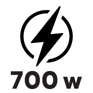 กำลังไฟ 700 วัตต์