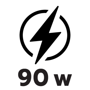 กำลังไฟ 90 วัตต์