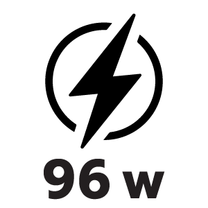 กำลังไฟ 96 วัตต์