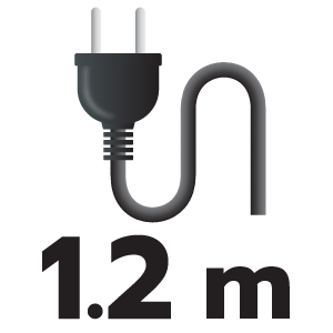 ความยาวสายไฟ 1.2 เมตร