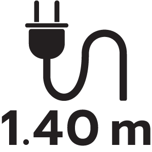 ความยาวสายไฟ 1.40 เมตร