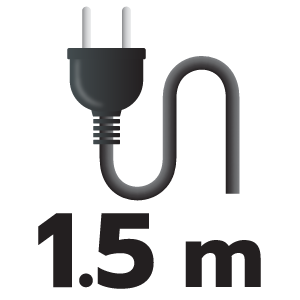 ความยาวสายไฟ 1.5 เมตร