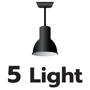 จำนวนโคมไฟ 5