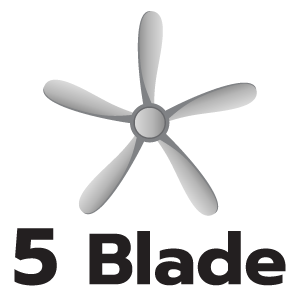 จำนวนใบพัด 5