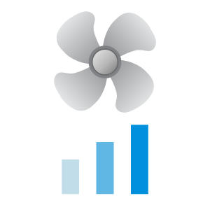 ระดับความเร็วพัดลม 3