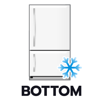 ช่องแช่แข็ง ล่าง