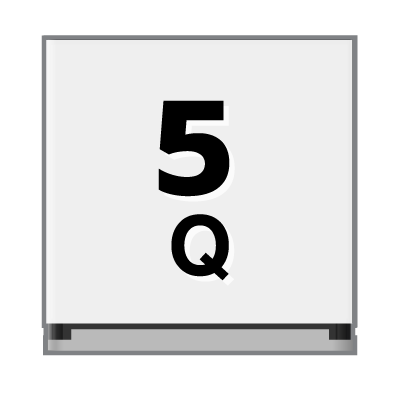 ปริมาตรความจุ 5 คิว