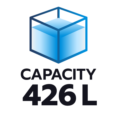 ปริมาตรความจุ 426 ลิตร