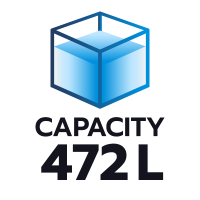 ปริมาตรความจุ 472 ลิตร