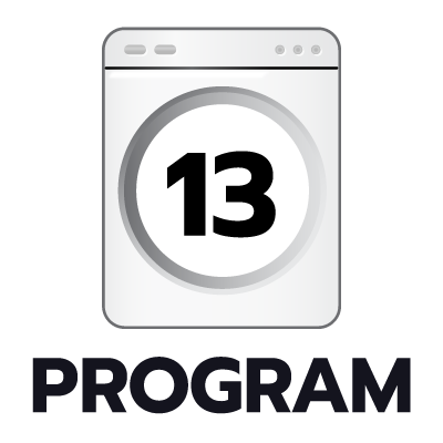 โปรแกรมการซัก 13