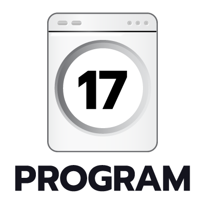 โปรแกรมการซัก 17