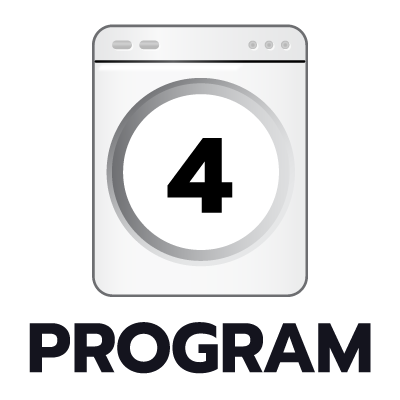 โปรแกรมการซัก 4