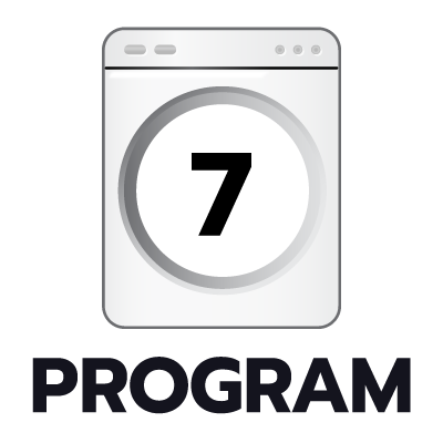 โปรแกรมการซัก 7