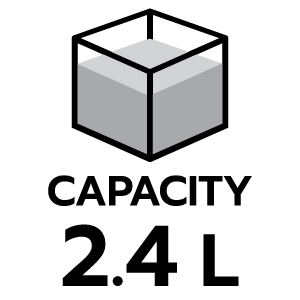 ขนาดสินค้า 2.4 ลิตร
