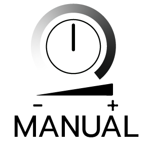 การปรับอุณหภูมิ MANUAL